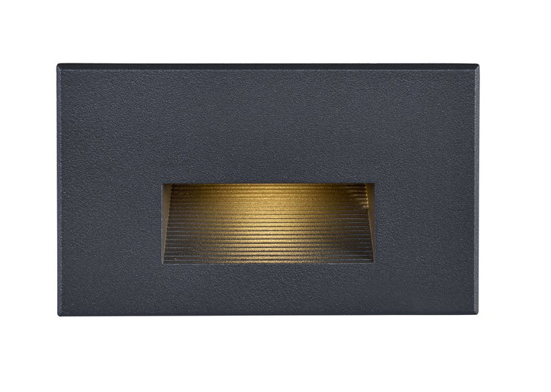 Horizontal LED Step Light in Bronze