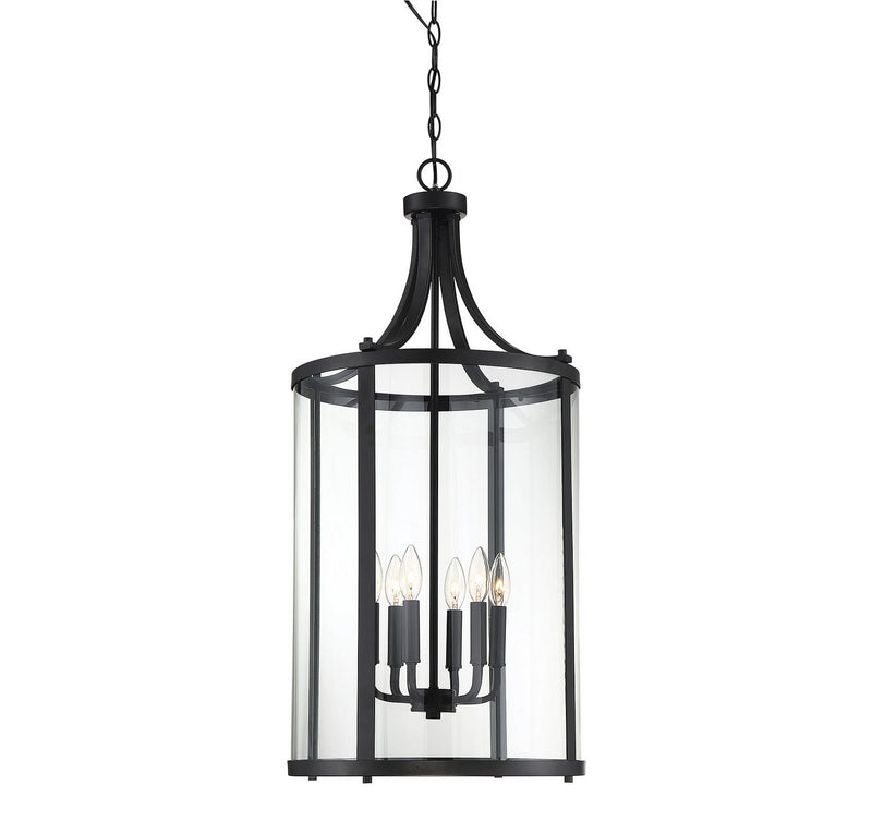 Penrose 6-Light Chandelier in Black