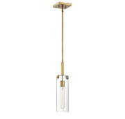 Winfield Mini Pendant in Warm Brass