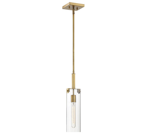 Winfield Mini Pendant in Warm Brass