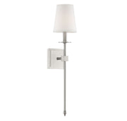 Monroe Medium Bath Sconce in Satin Nickel