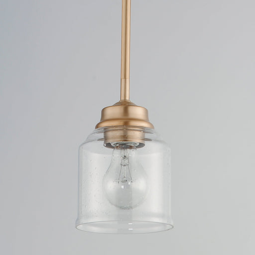 Acadia 1 Light Pendant in Heritage