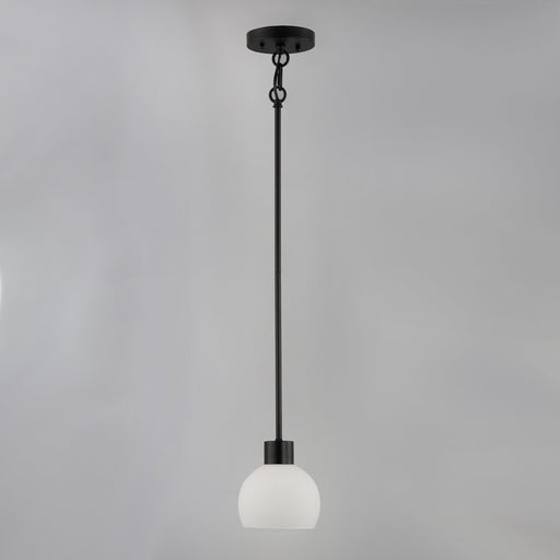 Coraline 1 Light Mini Pendant in Black