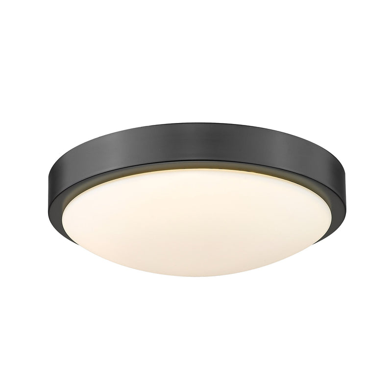 Gabi 10" Integrated LED Flush Mount in Matte Black