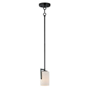 Dart 1 Light Pendant in Black
