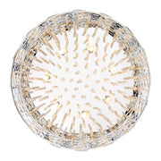 Aludra 7 Light 24" Pendant in Chrome
