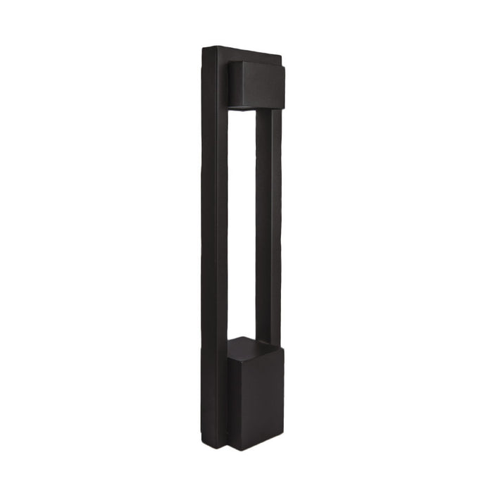 Archetype LED Bollard in Black on Aluminum