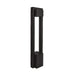 Archetype LED Bollard in Black on Aluminum