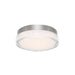 Dot LED Flush Mount in Stainless Steel