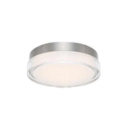 Dot LED Flush Mount in Stainless Steel