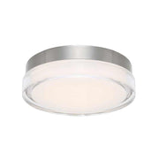 Dot LED Flush Mount in Stainless Steel