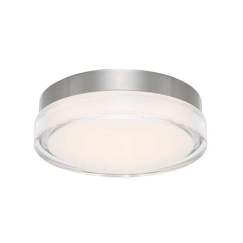 Dot LED Flush Mount in Stainless Steel