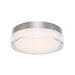 Dot LED Flush Mount in Stainless Steel