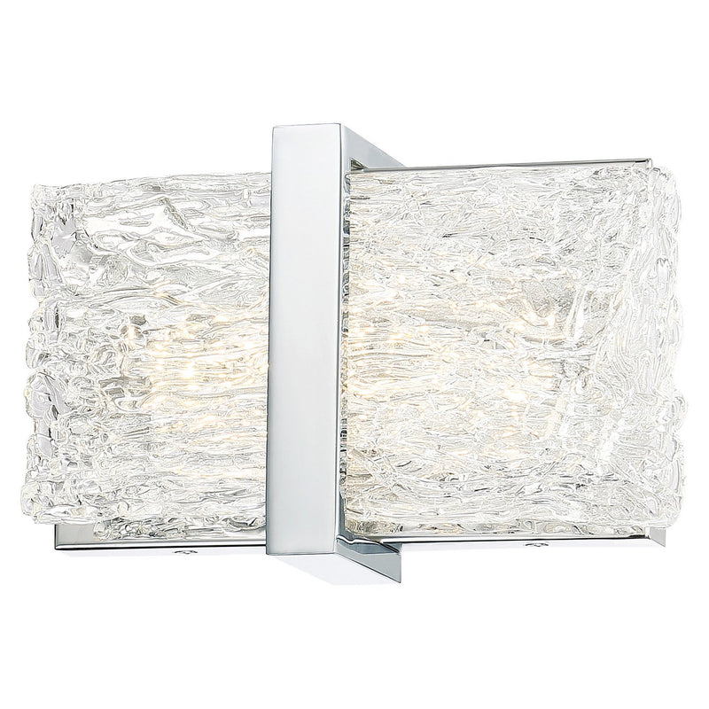 Forest Ice II LED Wall Sconce in Chrome