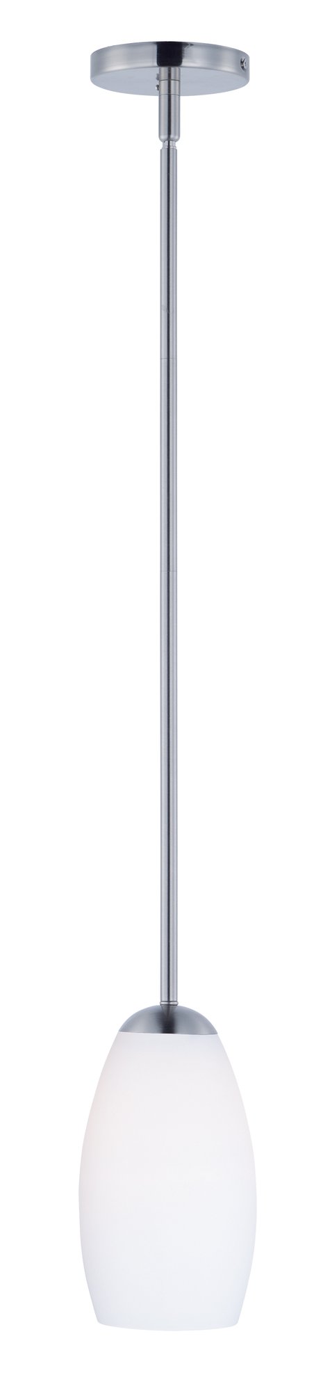 Taylor 1 Light Mini Pendant in Satin Nickel