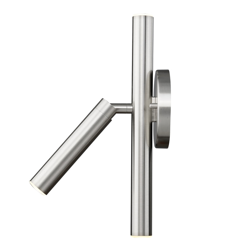 Forest 3 Light 4.75" Wall Sconce in Brushed Nickel