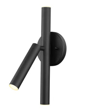 Forest 3 Light 4.75" Wall Sconce in Matte Black