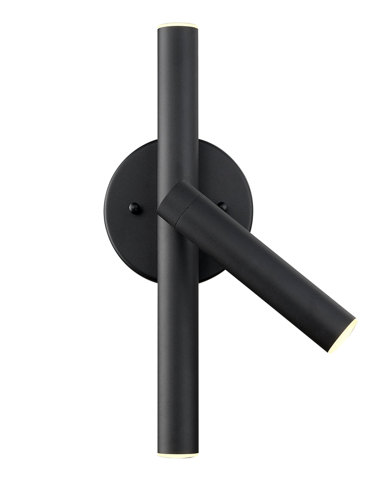 Forest 3 Light 4.75" Wall Sconce in Matte Black