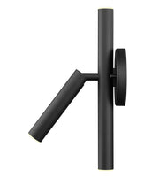 Forest 3 Light 4.75" Wall Sconce in Matte Black