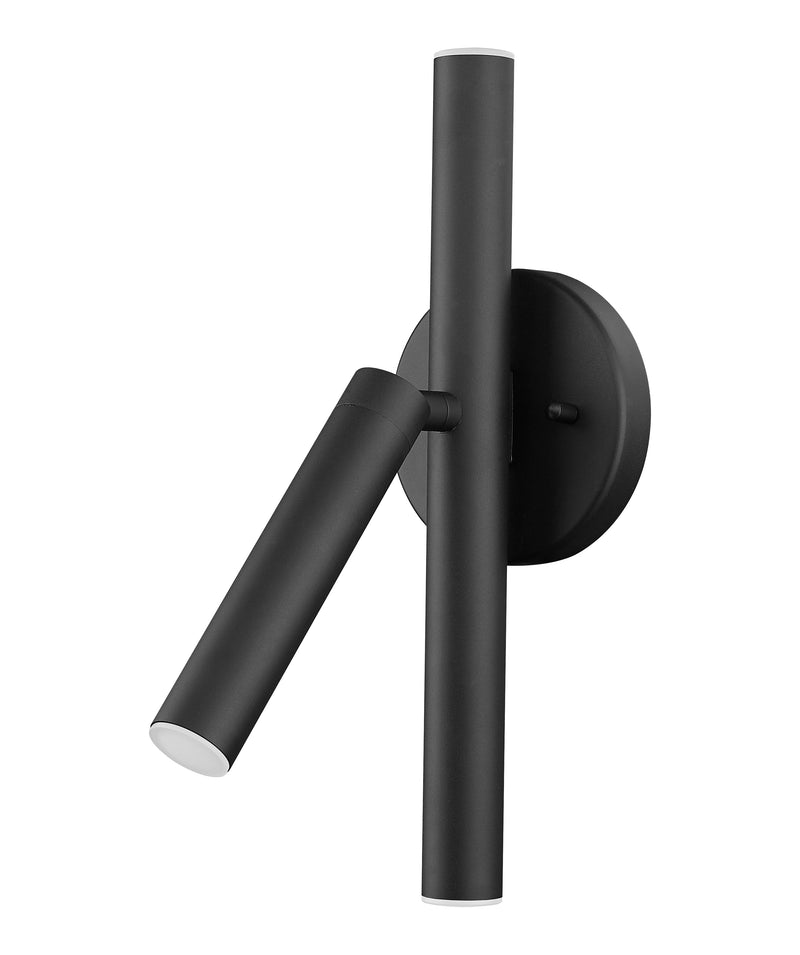 Forest 3 Light 4.75" Wall Sconce in Matte Black