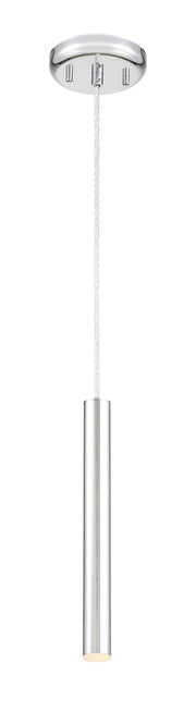 Forest 1 Light 4.75" Pendant, 917 Series, 12" Tall in Chrome
