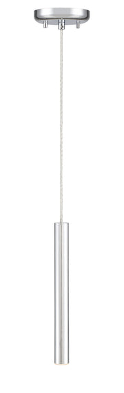 Forest 1 Light 4.75" Pendant, 917 Series, 12" Tall in Chrome