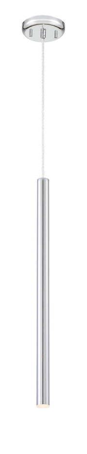 Forest 1 Light 4.75" Pendant, 917 Series, 24" Tall in Chrome