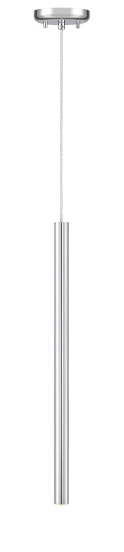 Forest 1 Light 4.75" Pendant, 917 Series, 24" Tall in Chrome