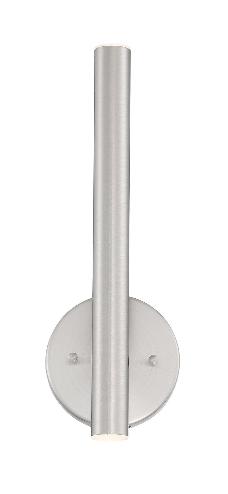 Forest 2 Light 4.75" Wall Sconce, 13.75" Tall in Brushed Nickel