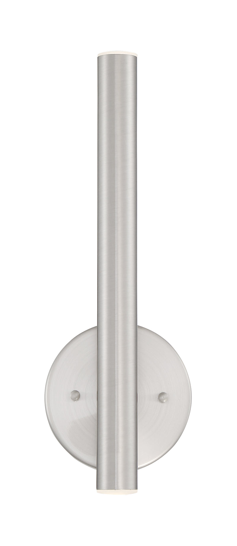 Forest 2 Light 4.75" Wall Sconce, 13.75" Tall in Brushed Nickel