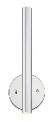 Forest 2 Light 4.75" Wall Sconce, 13.75" Tall in Chrome