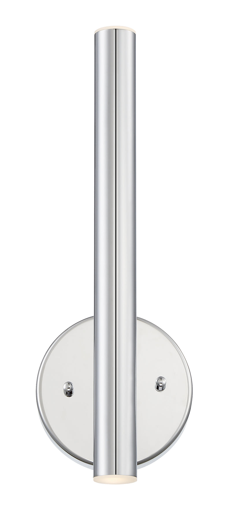 Forest 2 Light 4.75" Wall Sconce, 13.75" Tall in Chrome
