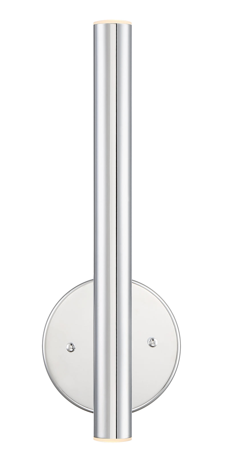 Forest 2 Light 4.75" Wall Sconce, 13.75" Tall in Chrome