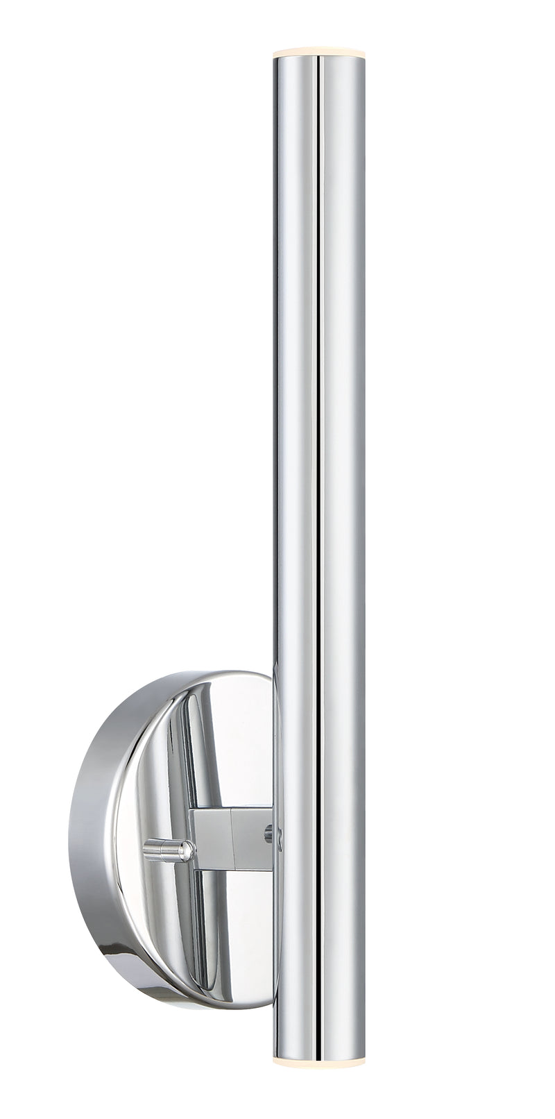 Forest 2 Light 4.75" Wall Sconce, 13.75" Tall in Chrome