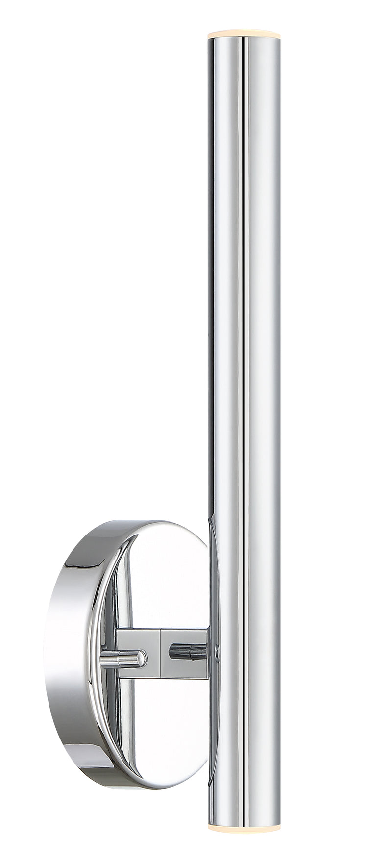 Forest 2 Light 4.75" Wall Sconce, 13.75" Tall in Chrome