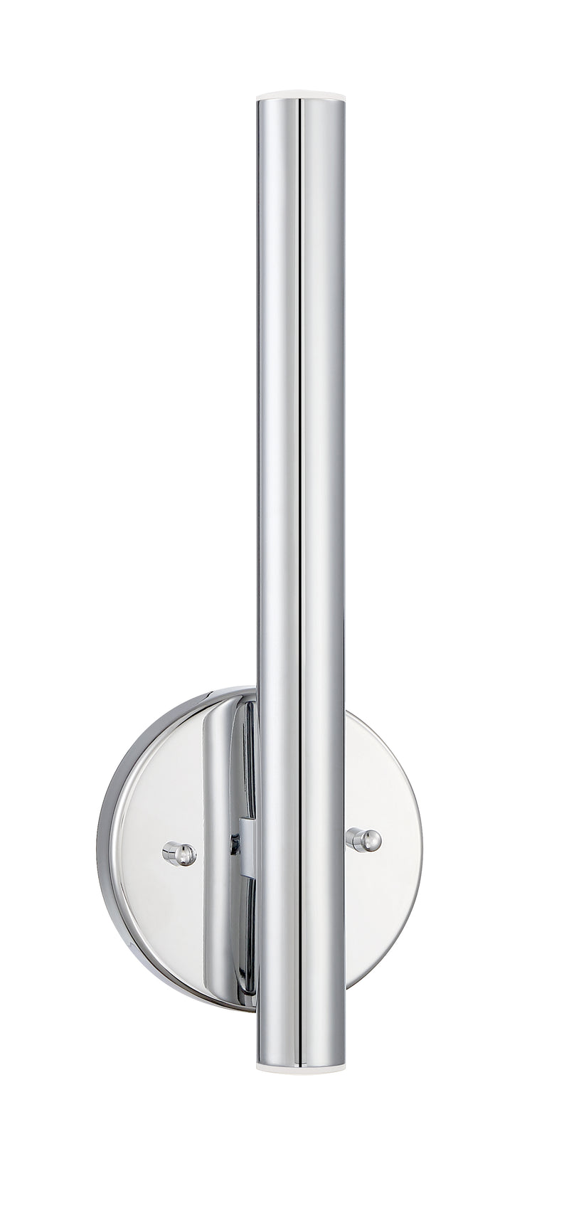 Forest 2 Light 4.75" Wall Sconce, 13.75" Tall in Chrome