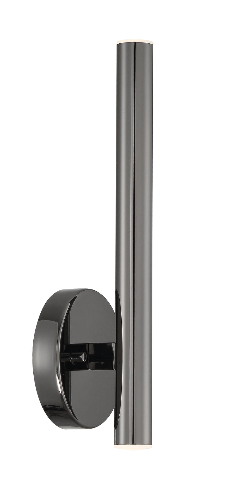 Forest 2 Light 4.75" Wall Sconce, 13.75" Tall in Pearl Black