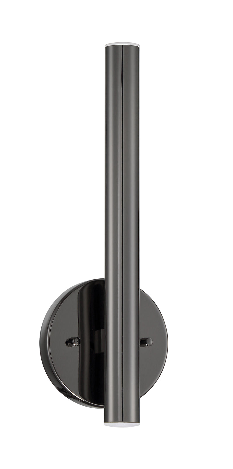 Forest 2 Light 4.75" Wall Sconce, 13.75" Tall in Pearl Black