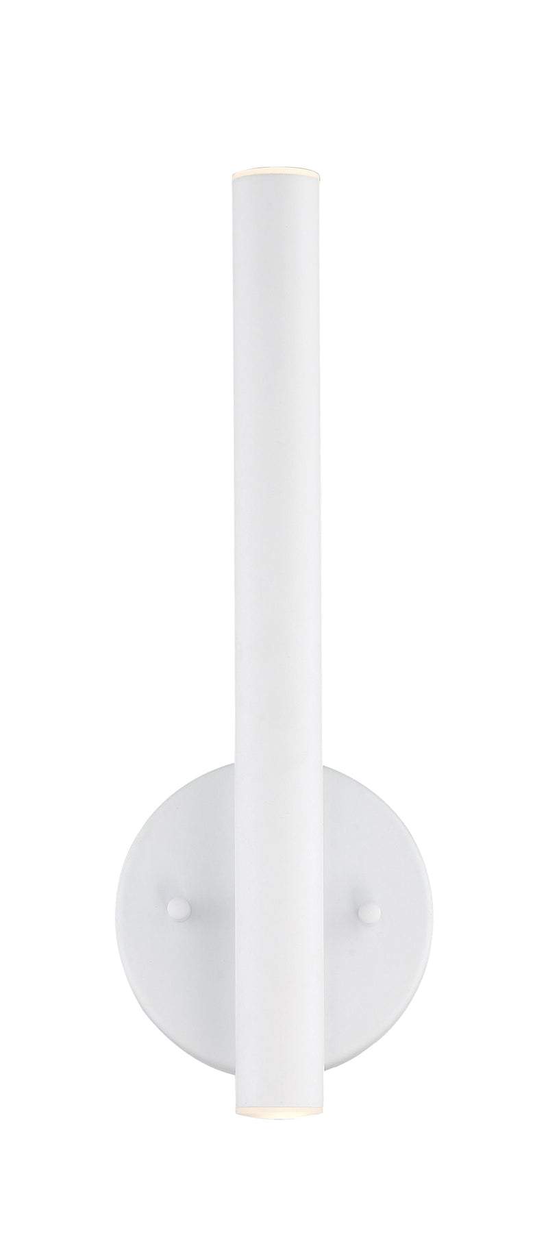 Forest 2 Light 4.75" Wall Sconce, 13.75" Tall in Matte White