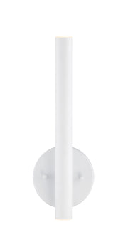 Forest 2 Light 4.75" Wall Sconce, 13.75" Tall in Matte White