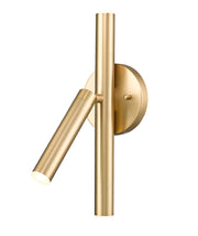 Forest 3 Light 4" Wall Sconce in Modern Gold