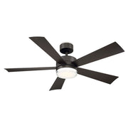 Wynd 52" Outdoor Ceiling Fan with Light in Bronze