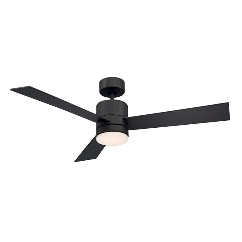 Axis 52" Outdoor Ceiling Fan with Light in Bronze