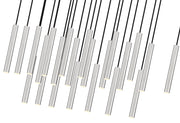 Forest 23 Light 54" Linear Pendant, 12" Tall in Brushed Nickel