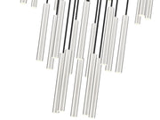 Forest 27 Light 36" Pendant, 12" Tall in Brushed Nickel