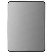 Aero 30" x 40" LED Stadium Mirror in Matte Black