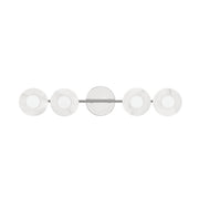 Elmont 4-Light Bath Vanity Light in Polished Nickel
