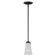 Logan 1 Light Mini Pendant in Black