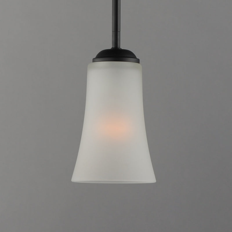Logan 1 Light Mini Pendant in Black