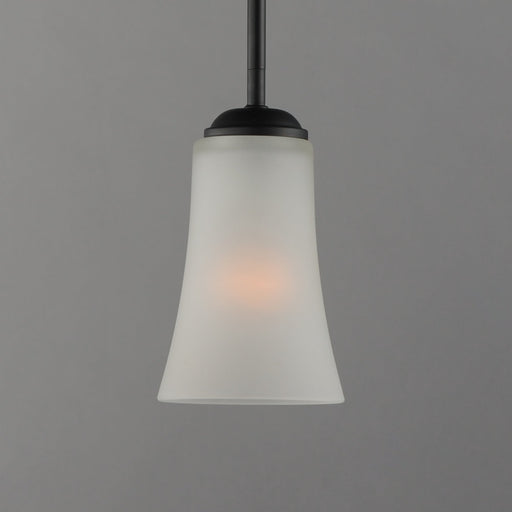 Logan 1 Light Mini Pendant in Black